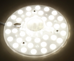 LED-Deckenleuchten-Umrüstsatz McShine, Ø160mm, 18W, 1800lm, 3000K, warmweiß